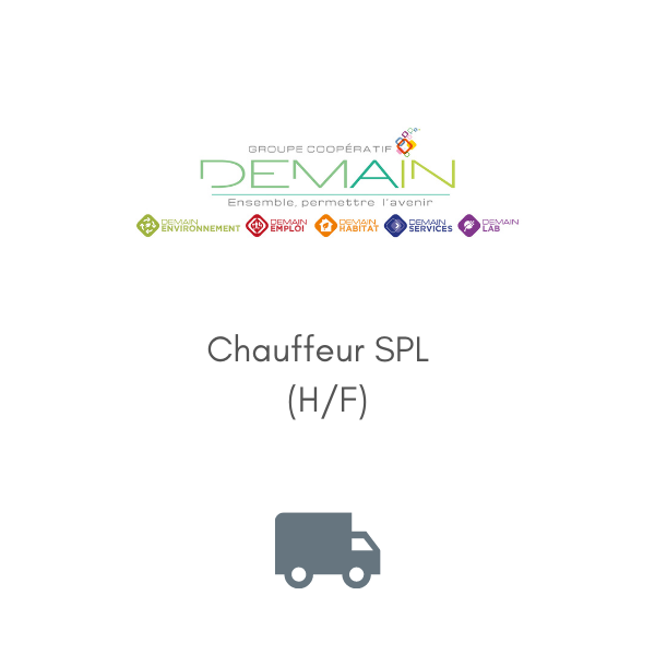 Chauffeur SPL (H/F) - CDD